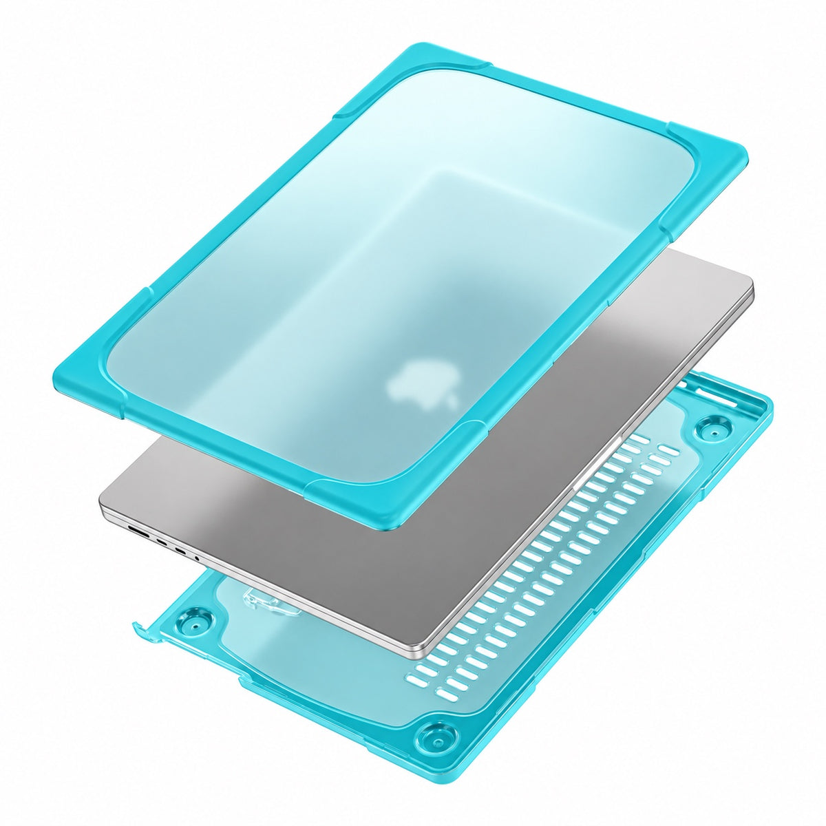 NeoShield Aqua Blue Protective Case for MacBook Pro 14-inch